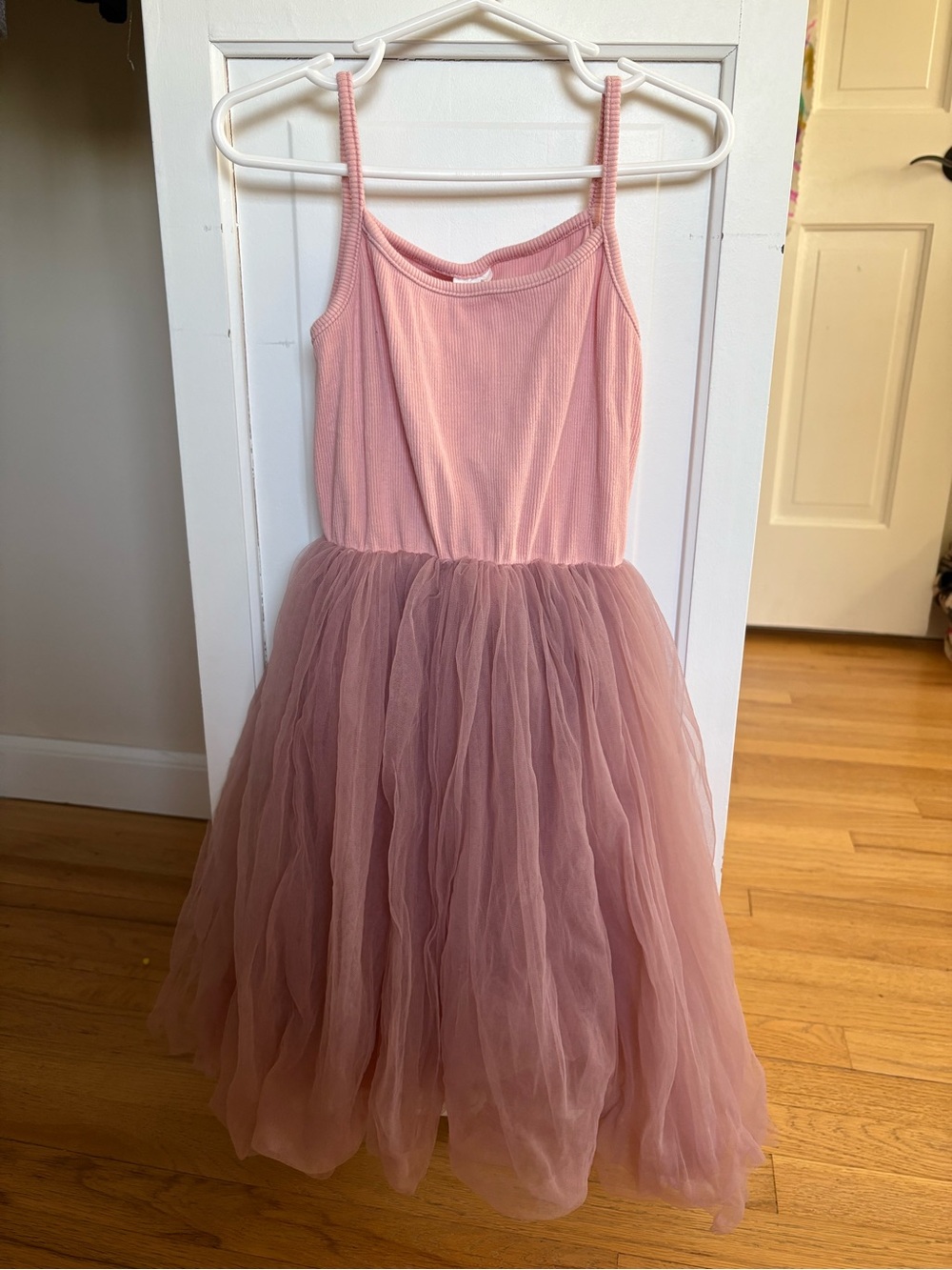 Dusty Rose Tulle Dress